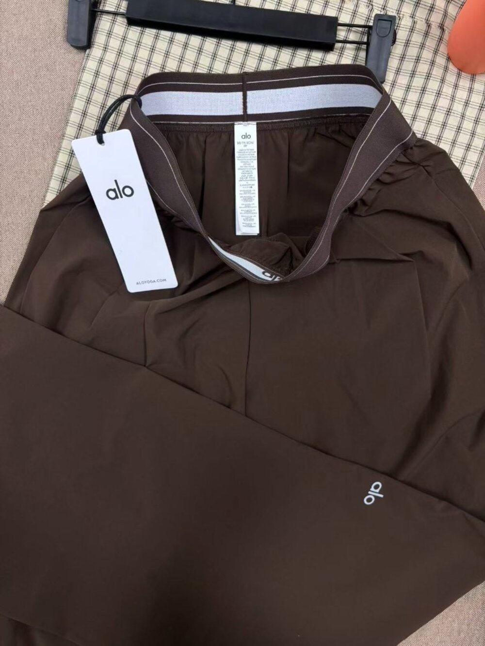 ☕🔥Alo Yoga Suit Up Trouser Coffee Brown (Regular Version) - Picture 4 of 12